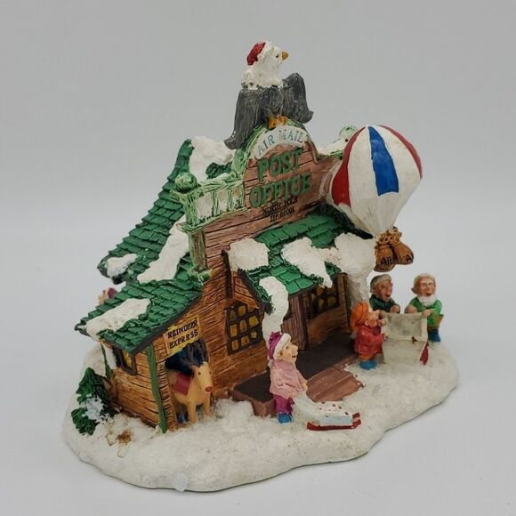 Santa's Town at the North Pole Post Office Village Little Town - Picture 8 of 9